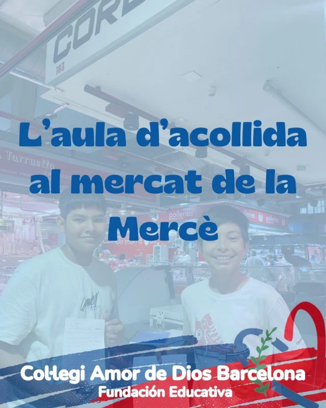 🛍️👩‍🍳 Els alumnes de l’aula d’acollida van visitar el mercat de la Mercè!
Van descobrir productes frescos, parlar amb venedors i finalment han elaborat productes típics dels seus països! Una experiència molt enriquidora! 🌽🥦🧀

🛍️👩‍🍳 ¡Los alumnos del aula de acogida visitaron el mercado de la Mercè!
¡Descubrieron productos frescos, hablado con vendedores y finalmente, han elaborado productos típicos de su país! ¡Una experiencia muy enriquecedora! 🌽🥦🧀

#AulaDAcollida #MercatDeLaMercè #AprenemFent #EducacióViva #EscuelaInclusiva #ExperiènciaReal #Interculturalitat