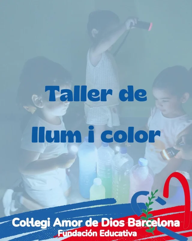 Aquesta setmana, els nens de la llar hem fet el taller de llum i color, fent ombres, pintem amb pintura fosforescent, jocs amb llums de colors, i la llum negre.
Amb aquestes activitats  treballem la estimulació sensorial i cognitiva, el desanvolupament emocional i social i les habilitats motrius i creatives.
.
Está semana, los niños de la guardería hemos realizado el taller de luz y color, haciendo sombras, pintando con pintura fosforescente,juegos con luces de colores, y la luz negra.
Con estas actividades trabajamos la estimulación sensorial y cognitiva, el desarrollo emocional y social y las habilidades motrices y creativas.

#amordedios #amordediosbarcelona
